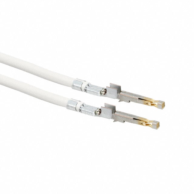 1722533012-11-W9-D by Molex - 11"" PRE-CRIMP 1857/19 WHITE