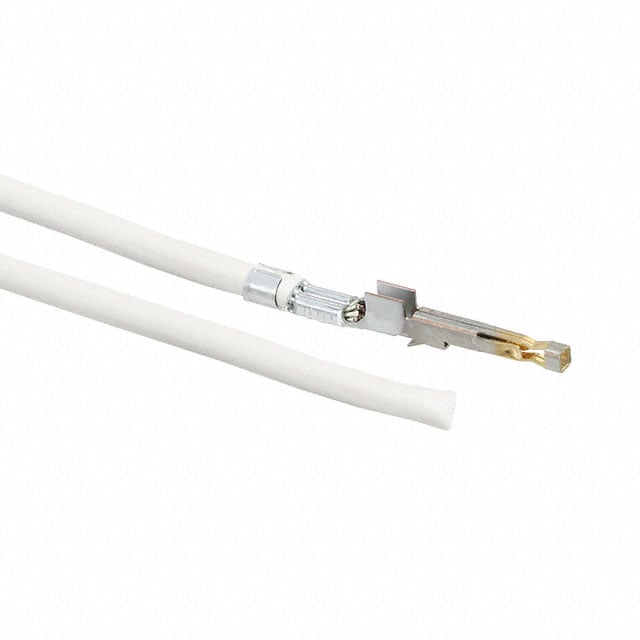 1722533012-02-W7 by Molex - 2"" PRE-CRIMP 1858/19 WHITE