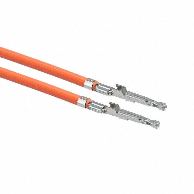 1722533023-04-A7-D by Molex - 4"" PRE-CRIMP 1858/19 ORANGE