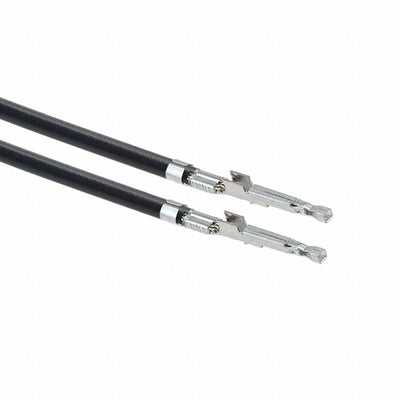 1722533023-02-B9-D by Molex - 2"" PRE-CRIMP 1857/19 BLACK