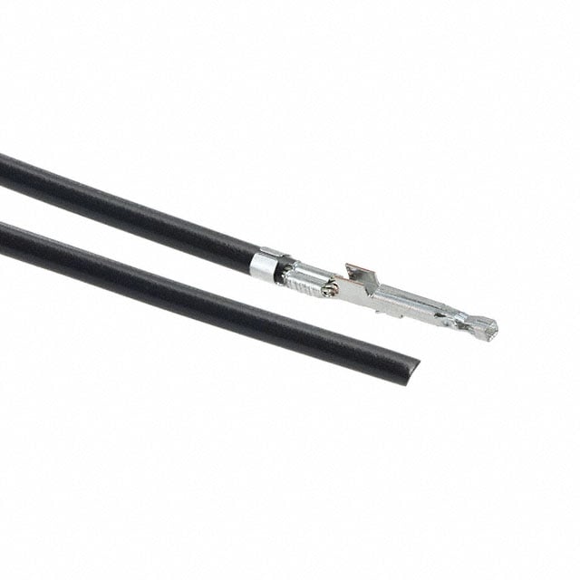1722533023-04-B7 by Molex - 4"" PRE-CRIMP 1858/19 BLACK