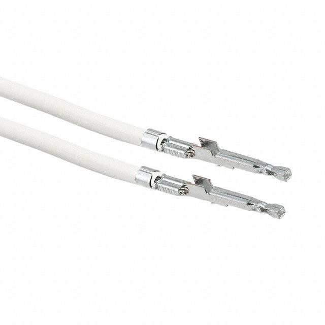 1722533023-04-W7-D by Molex - 4"" PRE-CRIMP 1858/19 WHITE