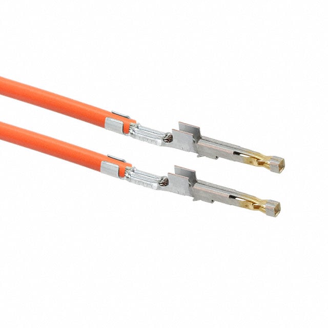 1722533111-02-A2-D by Molex - 2"" PRE-CRIMP 1855/19 ORANGE
