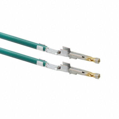 1722533111-06-G2-D by Molex - 6"" PRE-CRIMP 1855/19 GREEN
