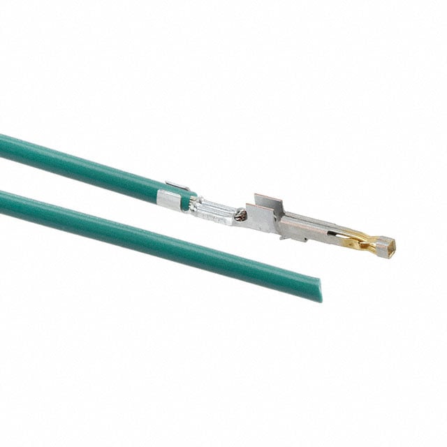 1722533111-03-G0 by Molex - 3"" PRE-CRIMP 1856/19 GREEN