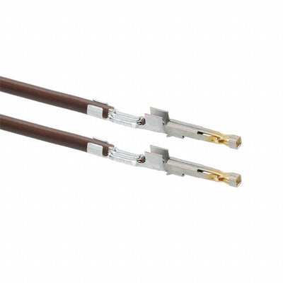 1722533111-02-N2-D by Molex - 2"" PRE-CRIMP 1855/19 BROWN