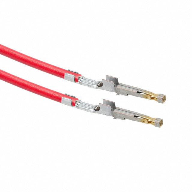 1722533111-08-R0-D by Molex - 8"" PRE-CRIMP 1856/19 RED