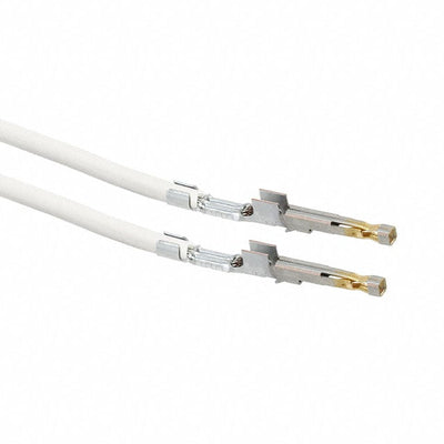 1722533111-10-W0-D by Molex - 10"" PRE-CRIMP 1856/19 WHITE