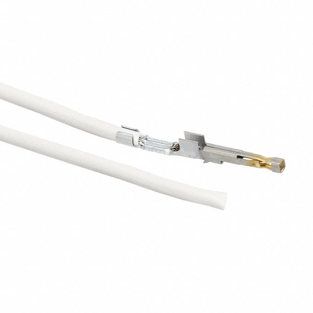 1722533111-06-W2 by Molex - 6"" PRE-CRIMP 1855/19 WHITE