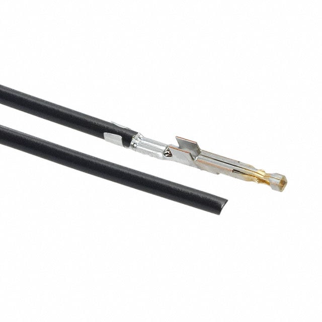 1722533112-08-B0 by Molex - 8"" PRE-CRIMP 1856/19 BLACK