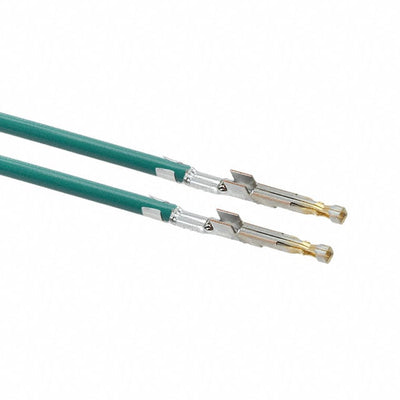 1722533112-05-G0-D by Molex - 5"" PRE-CRIMP 1856/19 GREEN