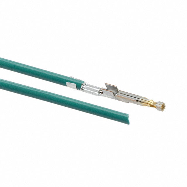 1722533112-03-G0 by Molex - 3"" PRE-CRIMP 1856/19 GREEN