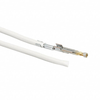 1722533112-02-W2 by Molex - 2"" PRE-CRIMP 1855/19 WHITE