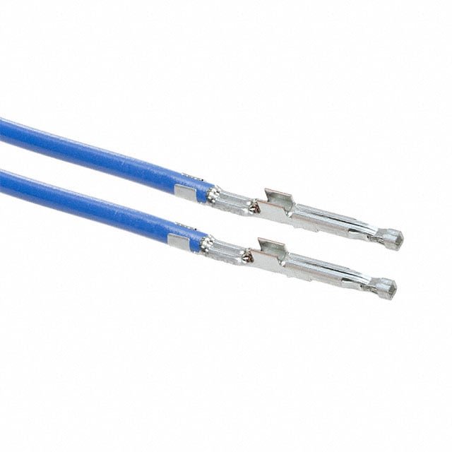 1722533123-02-L0-D by Molex - 2"" PRE-CRIMP 1856/19 BLUE