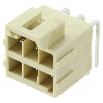 1723162106 by Molex - CONNECTOR HEADER R/A 6POS 3.5MM