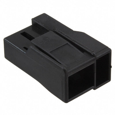 172434-2 by TE Connectivity AMP Connectors - CONNECTOR RECPT HSG 0.25 2POS BLACK