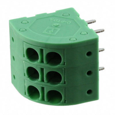 1725315 by Phoenix Contact - TERM BLOCK 3POS 45DEG 5MM PCB