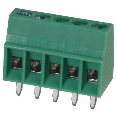 1725685 by Phoenix Contact - TERM BLK 5P SIDE ENT 2.54MM PCB