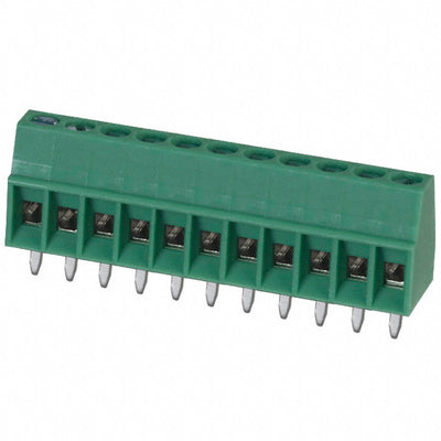 1725740 by Phoenix Contact - TERM BLK 11P SIDE ENT 2.54MM PCB