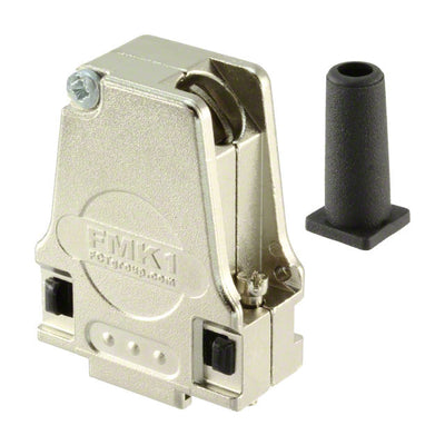 1727040095 by Molex - CONNECTOR BACKSHELL 9P 45DEG SHLD SLV