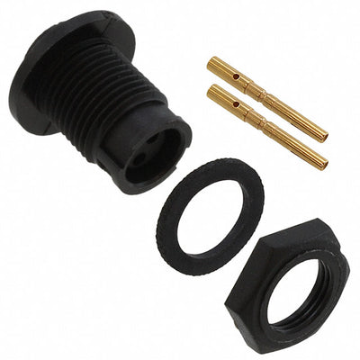 17280-2SG-300 by Conxall/Switchcraft - CONNECTOR RECPT FMALE 2POS GOLD CRIMP