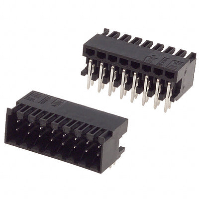 1728040000 by Weidmuller - TERM BLOCK HDR 16POS 90DEG 3.5MM