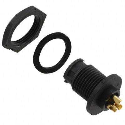 17282-3PG-300 by Conxall/Switchcraft - CONNECTOR RECPT MALE 3P GOLD SLDR CUP