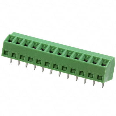 1728381 by Phoenix Contact - TERM BLK 12POS 55DEG 3.81MM PCB
