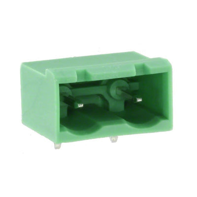 1728853 by Phoenix Contact - TERM BLOCK HDR 2POS 90DEG 7.62MM
