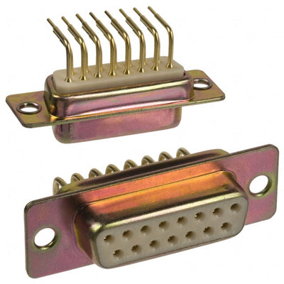 173-E15-211-001 by NorComp Inc. - CONNECTOR D-SUB RCPT 15POS R/A SLDR