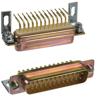 174-E25-111R241 by NorComp Inc. - CONNECTOR D-SUB PLUG 25POS R/A SLDR