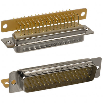 174-E50-113R001 by NorComp Inc. - CONNECTOR D-SUB PLUG 50POS R/A SLDR