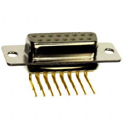 173-E15-213R001 by NorComp Inc. - CONNECTOR D-SUB RCPT 15POS R/A SLDR