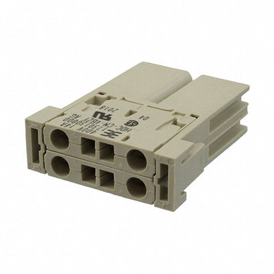 1730130000 by Weidmuller - MODULE FEMALE 4POS TENSION CLAMP