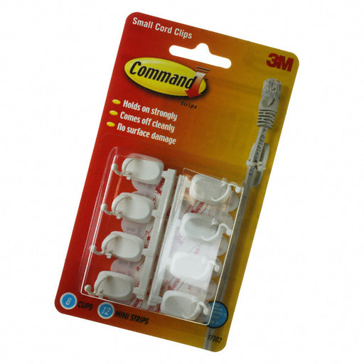 17302 by 3M - CABLE CLIP LCK ADH 8 CLIP 12 STRIP