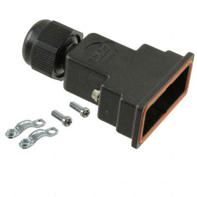 1727040105 by Molex - CONNECTOR BACKSHELL 9POS 180DEG BLACK