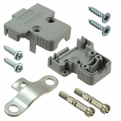 1731110013 by Molex - CONNECTOR BACKSHELL 9P 90/180DEG GRY