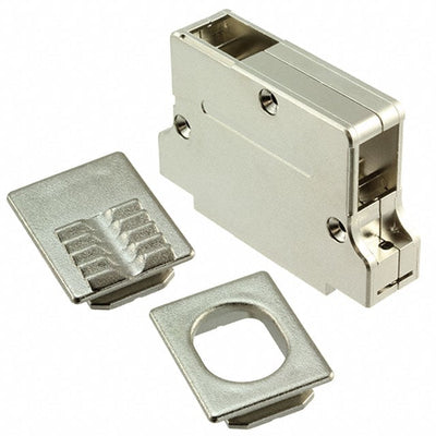 1731110017 by Molex - CONNECTOR BACKSHELL 37P 90/180DEG GRY