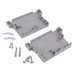 1731110137 by Molex - CONNECTOR BACKSHELL 37P 90/180DEG GRY