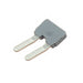 1733169 by Phoenix Contact - JUMPER TERM BLK 2POS FLAT PIN