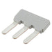 1733172 by Phoenix Contact - JUMPER TERM BLK 3POS FLAT PIN
