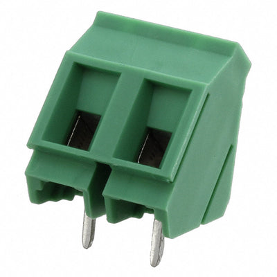 1733729 by Phoenix Contact - TERM BLOCK 2POS 35DEG 7.62MM PCB