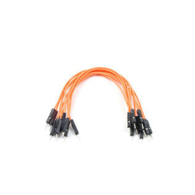 1733 by Pololu Corporation - JMPR WIRE 10-PACK M-M 6"" ORANGE