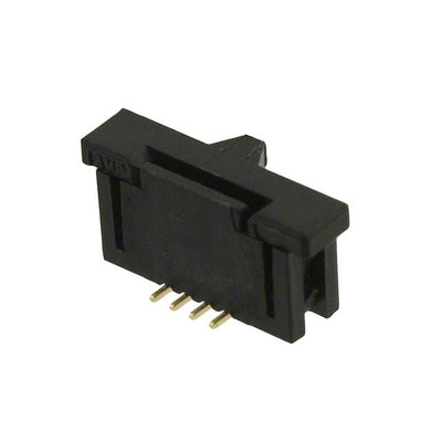 1734248-4 by TE Connectivity AMP Connectors - CONNECTOR FPC VERT 4POS 1MM SMD