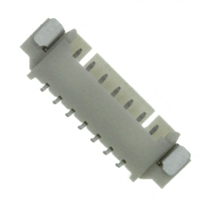 1734261-7 by TE Connectivity AMP Connectors - CONNECTOR HEADER SMD R/A 7POS 1.25MM