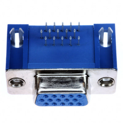 1734344-1 by TE Connectivity AMP Connectors - CONNECTOR D-SUB HD RCPT 15P R/A SLDR