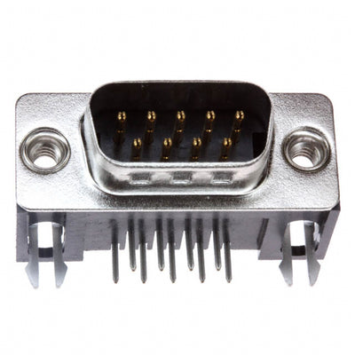 1734352-2 by TE Connectivity AMP Connectors - CONNECTOR D-SUB PLUG 9POS R/A SLDR