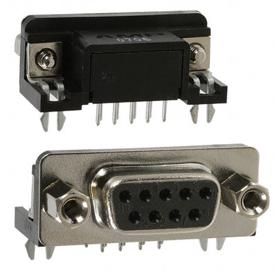 1734354-1 by TE Connectivity AMP Connectors - CONNECTOR D-SUB RCPT 9POS R/A SLDR