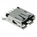 1734366-1 by TE Connectivity AMP Connectors - CONNECTOR RECPT USB2.0 TYPEA 4POS VERT