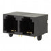 1734479-4 by TE Connectivity AMP Connectors - CONNECTOR MOD JACK 6P4C R/A UNSHLD